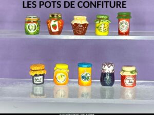 BOITES DE 100 FEVES LES POTS DE CONFITURE
