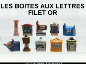 DVO3 LES BOITES AUX LETTRES - FILET OR