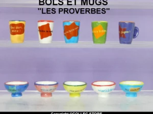 DVO5 BOLS ET MUGS - LES PROVERBES