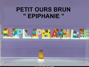 DVO8 PETIT OURS BRUN - EPIPHANIE